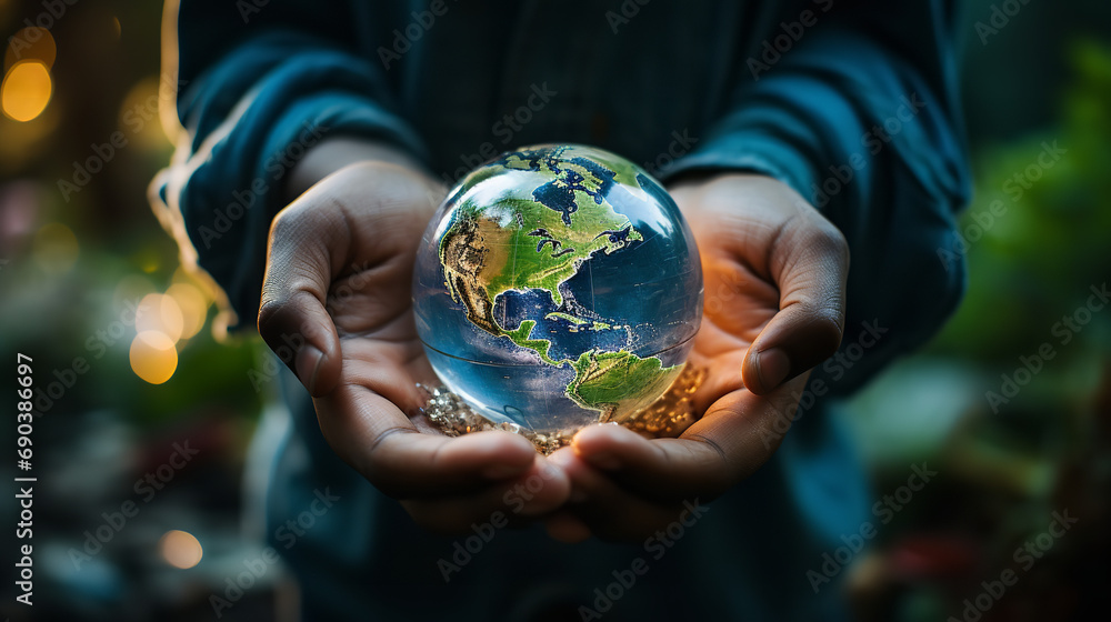 earth in hands earth in hands