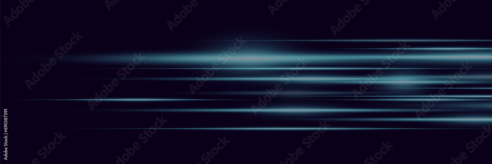 Line movement effect. Speed of light lines. On a black background. Line movement effect. Speed of light lines. On a black background.