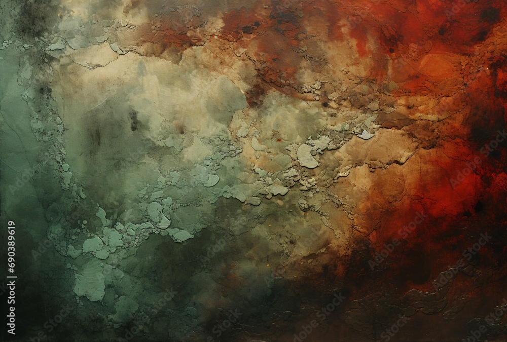 old metal painting with all kinds of colors, digital mixed media old metal painting with all kinds of colors, digital mixed media