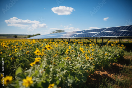 Green Energy Solutions": Generate ideas for capturing images that showcase renewable energy sources, such as solar panels, wind turbines, or hydroelectric power, emphasizing the importance of sustaina