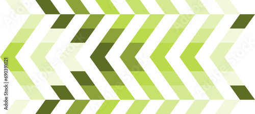 abstract dynamic arrow polygon green pattern background