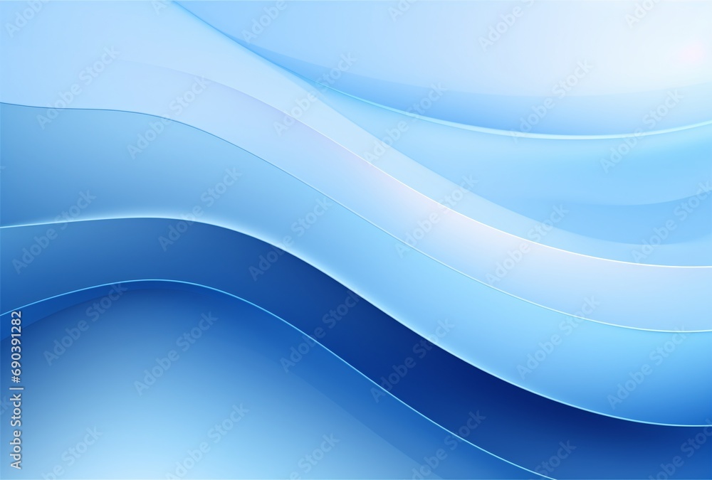 Obraz premium abstract background wavy swirl light blue wallpaper