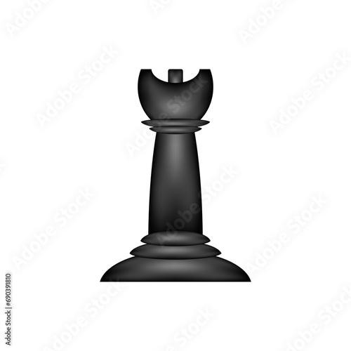 Rook chess icon.