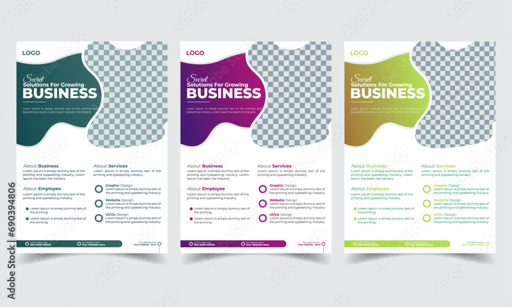 Business Boost: Professional Marketing Flyers Collection