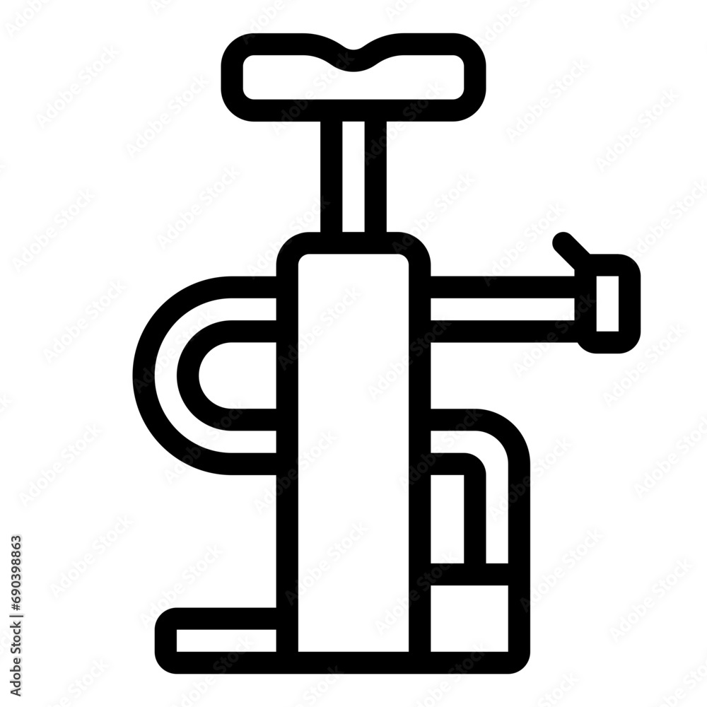 Pump Air for tyre icon Pump Air for tyre icon