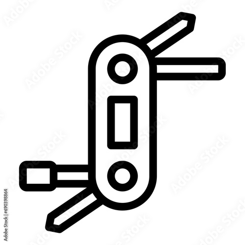 Multitool repair tool icon