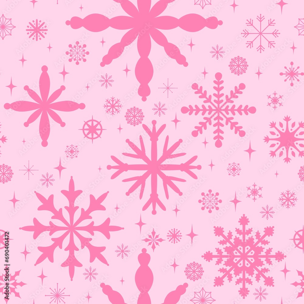 Christmas ice scribble seamless snowflakes pattern for wrapping paper and fabrics and linens and kids clothes print Christmas ice scribble seamless snowflakes pattern for wrapping paper and fabrics and linens and kids clothes print