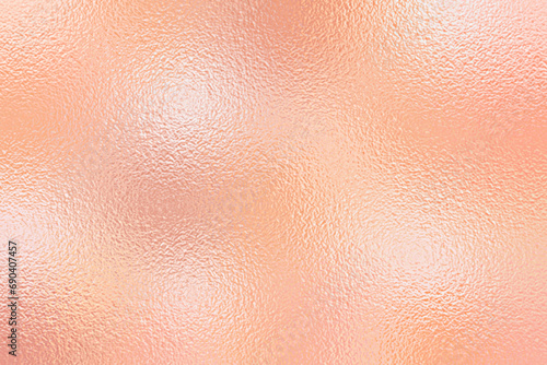Background peach glitter foil. Texture soft pastel color. Dreamy gradient. Cute shine peachy ombre for girly prints design. Twinkle paper with gloss effect. Light sparkly backdrop. Vector illustration