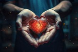 heart in mans hand illness Cardiovascular diseases