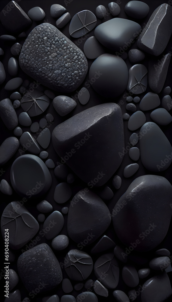 black stones background black stones background