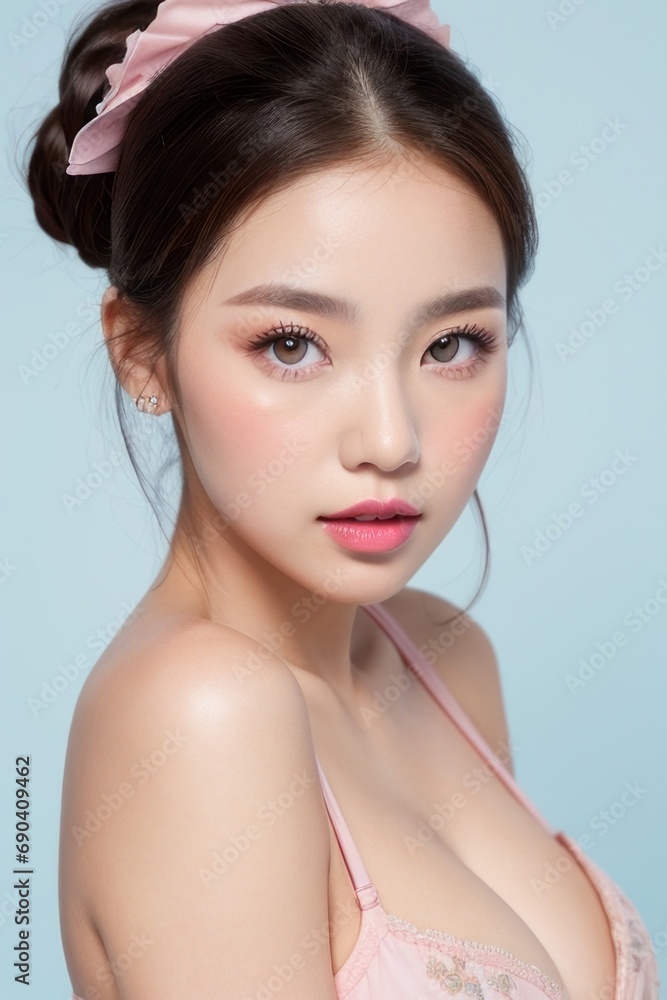 A beautiful young asian woman A beautiful young asian woman