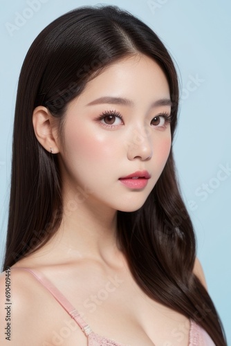 A beautiful young Asian woman