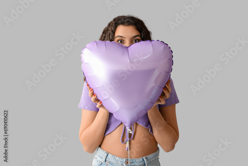 Beautiful young woman with ...
