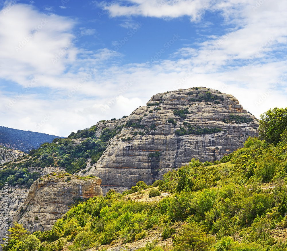 Sierra de Guara - natural park in Aragon, Spain