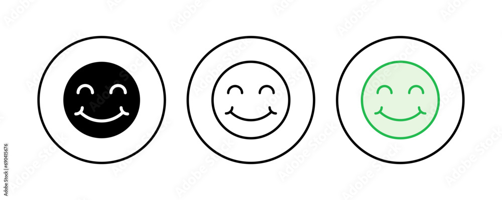 smile icon set. smile emoticon icon. feedback smile icon set. smile emoticon icon. feedback