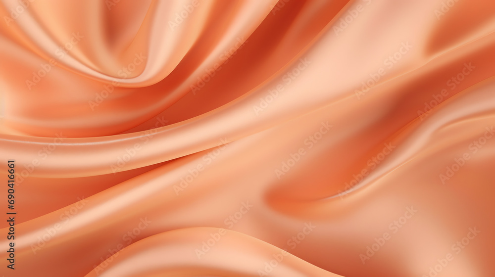 Peach Fuzz silk background. Clean peach tone with a vintage vibe. Warmth and modern elegance. Peach Fuzz silk background. Clean peach tone with a vintage vibe. Warmth and modern elegance.