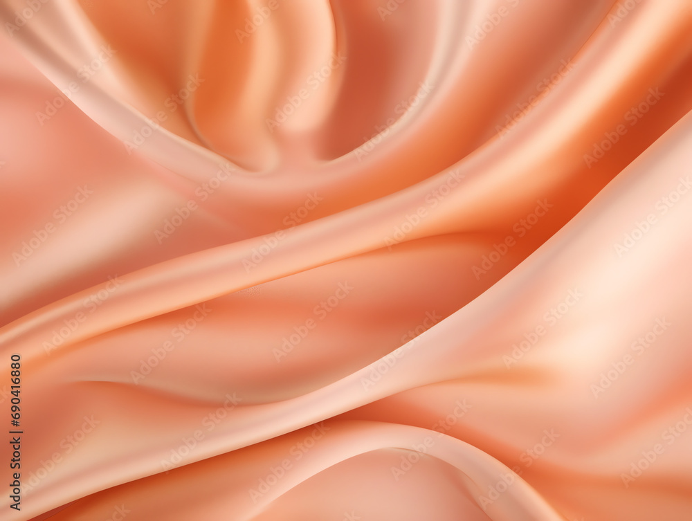 Peach Fuzz silk background. Clean peach tone with a vintage vibe. Warmth and modern elegance. Peach Fuzz silk background. Clean peach tone with a vintage vibe. Warmth and modern elegance.
