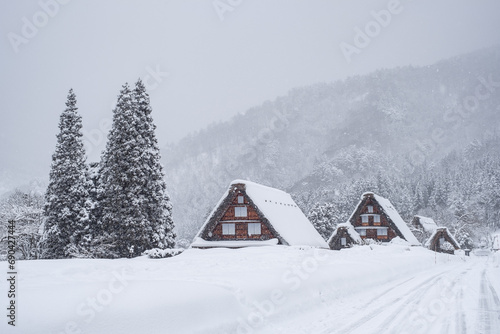 冬の白川郷 © Versys