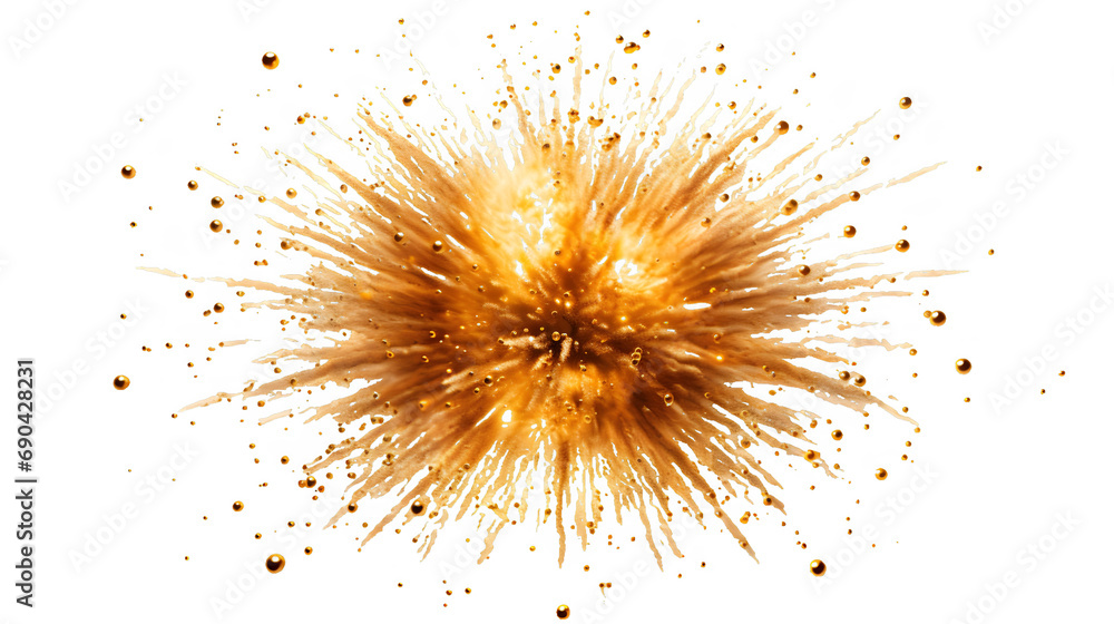 Radiant Spectacle: Glowing Fireworks Display on Transparent Background Radiant Spectacle: Glowing Fireworks Display on Transparent Background