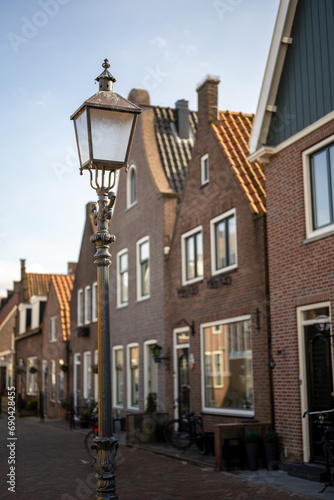 Volendam, Netherlands. Small town fishing village