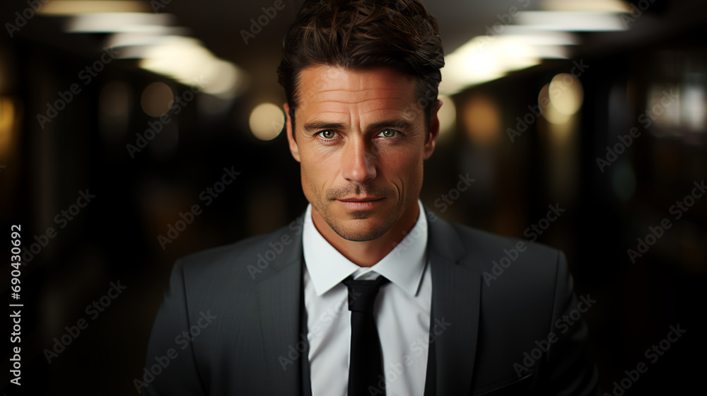 Profile picture of businessman - serious expression - black and white - monochrome - business leader - CEO - Executive Profile picture of businessman - serious expression - black and white - monochrome - business leader - CEO - Executive