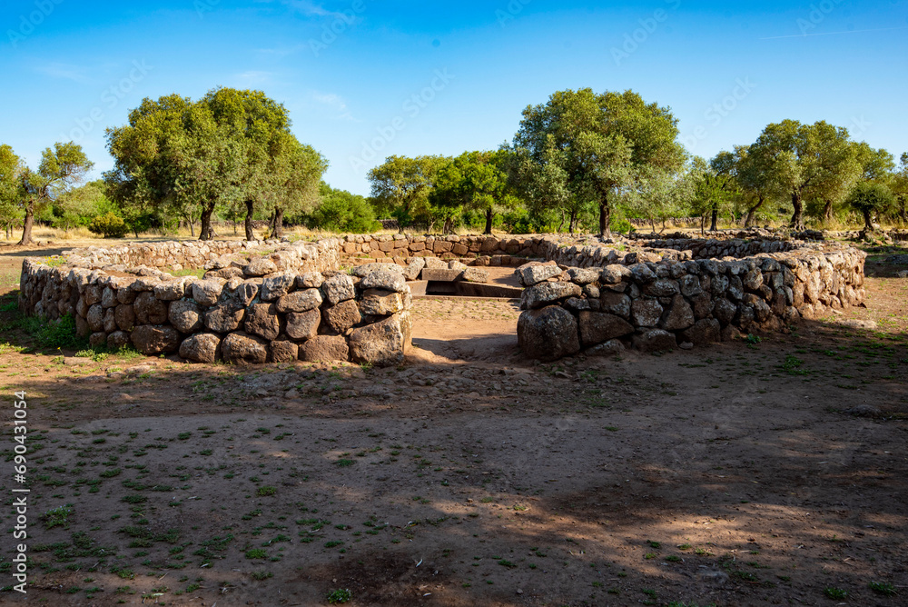 Archaeological Site of Santa Cristina - Sardinia - Italy