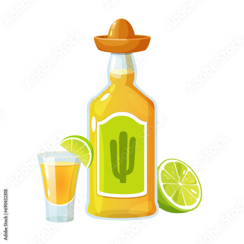 Mexican tequila drink