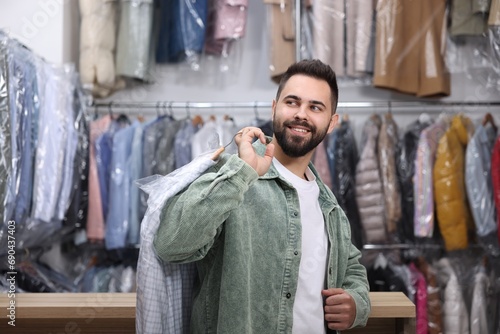 Cuadro en lienzo Dry-cleaning service