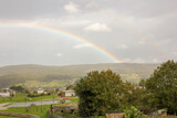 rainbow over the valley