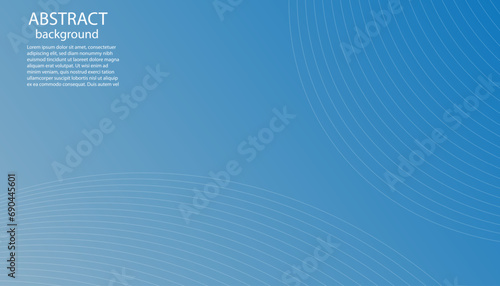 abstract light blue circle lines on background. Simple modern overlapping circle lines texture creative design.