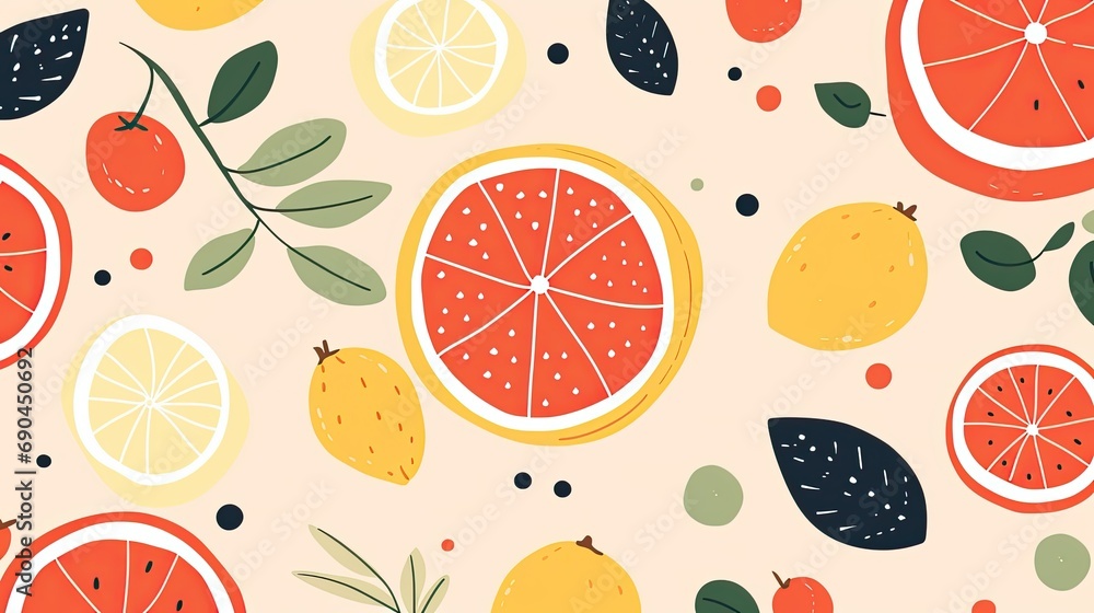 Abstract fruit plant leaf simple shape, minimal botanic eco agriculture concept. Nature illustration fruits background. Abstract fruit plant leaf simple shape, minimal botanic eco agriculture concept. Nature illustration fruits background.