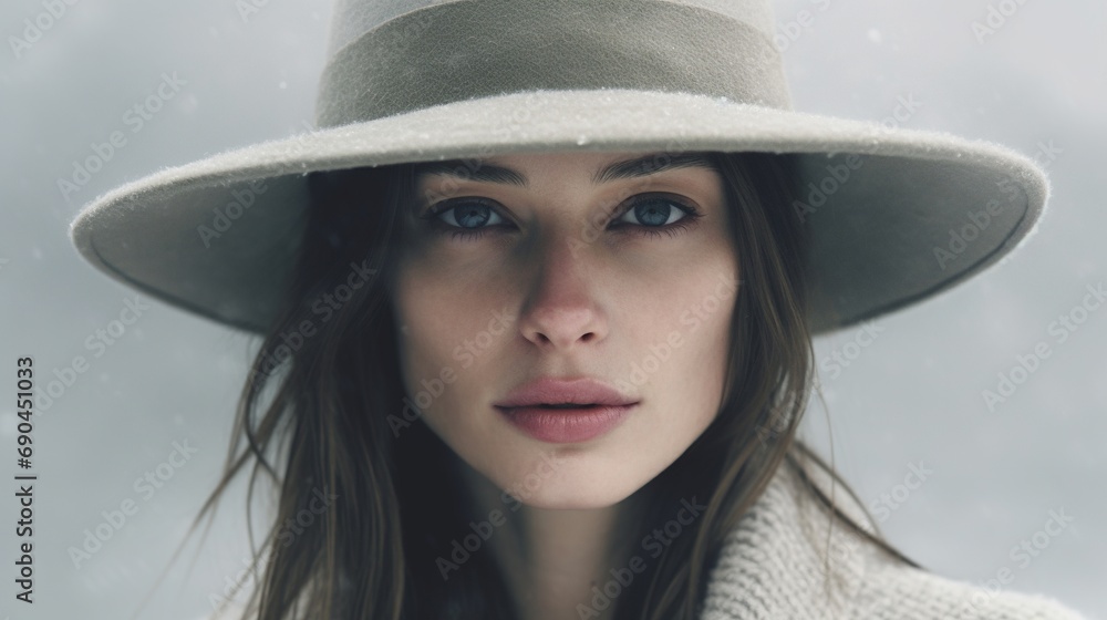 Portrait of a beautiful woman Portrait of a beautiful woman