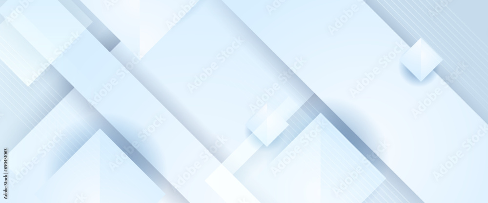 White minimal geometric shape abstract banner with modern style. Minimalist 3d modern graphic design element for banner, flyer, card, or brochure cover White minimal geometric shape abstract banner with modern style. Minimalist 3d modern graphic design element for banner, flyer, card, or brochure cover