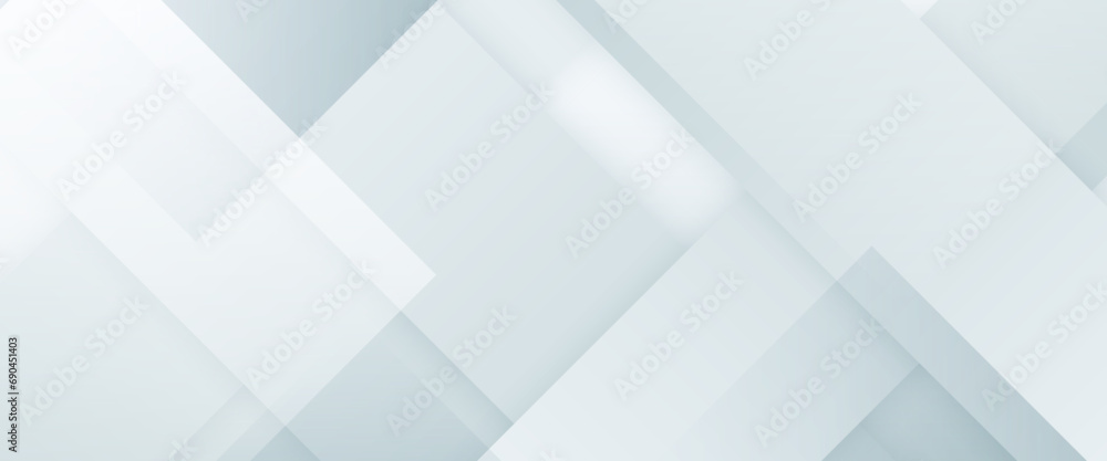 White vector abstract geometrical shape modern banner. Minimalist graphic design element future style concept for banner, flyer, card, cover, or brochure White vector abstract geometrical shape modern banner. Minimalist graphic design element future style concept for banner, flyer, card, cover, or brochure