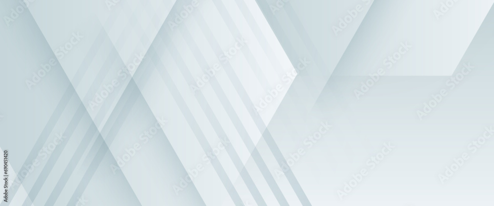 White vector gradient abstract banner design. Minimalist graphic design element future style concept for banner, flyer, card, cover, or brochure White vector gradient abstract banner design. Minimalist graphic design element future style concept for banner, flyer, card, cover, or brochure