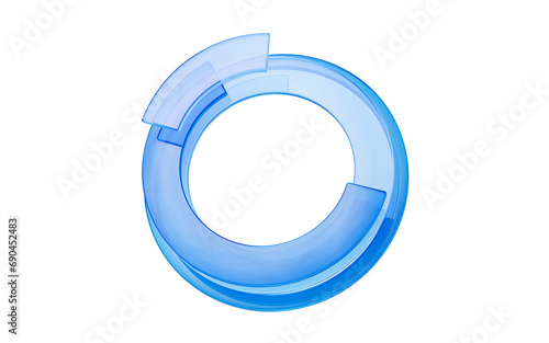 Fototapeta Naklejka Na Ścianę i Meble -  Abstract curve glass geometry background, 3d rendering.