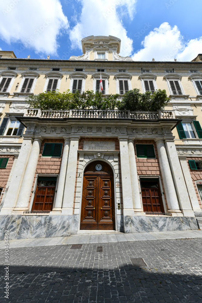 Fototapeta premium Palazzo Grimaldi della Meridiana - Genoa, Italy