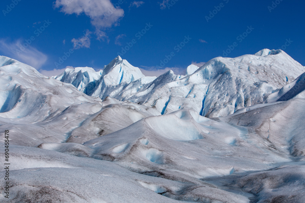 Obraz premium On top of the Perito Moreno Glacier.
