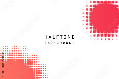 halftone dots background