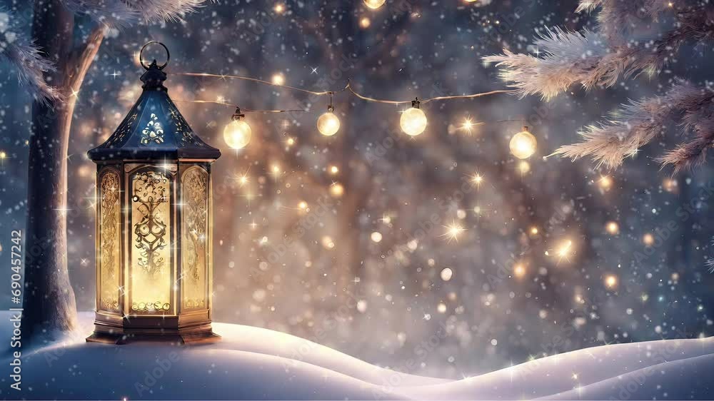 christmas latern in the night christmas latern in the night