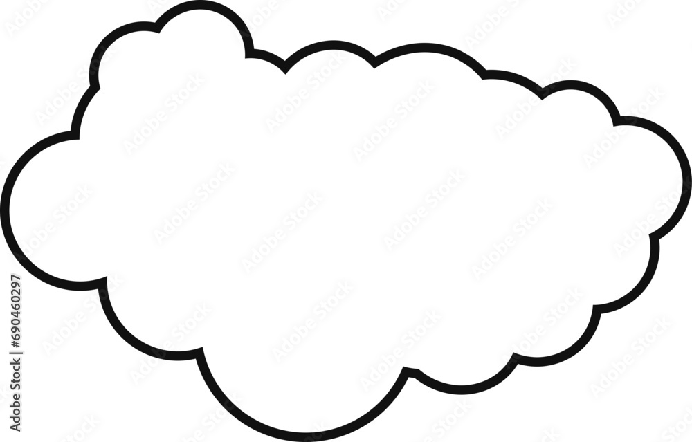 cloud flat cartoon. cloud icon symbol concept. Vector flat cartoon cloud illustration for web sites and banners design. cloud flat cartoon. cloud icon symbol concept. Vector flat cartoon cloud illustration for web sites and banners design.