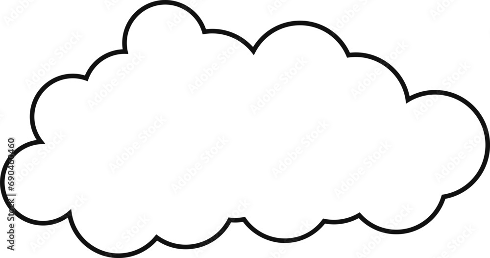 cloud flat cartoon. cloud icon symbol concept. Vector flat cartoon cloud illustration for web sites and banners design. cloud flat cartoon. cloud icon symbol concept. Vector flat cartoon cloud illustration for web sites and banners design.