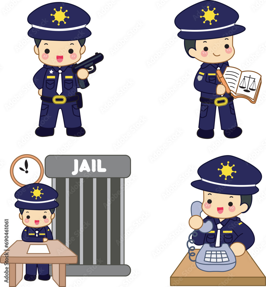 The theme of this icon set is Policeman The theme of this icon set is Policeman