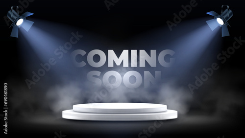 Unveiling Innovation: A Stage Illuminated for the Future.  Lights, Camera, Mystery! A Spotlight Shines on the Next Big Thing!
Get ready for the future with our sleek and modern Coming Soon design.
