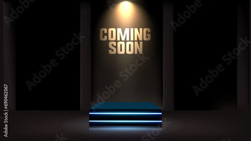 Unveiling Innovation: A Stage Illuminated for the Future.  Lights, Camera, Mystery! A Spotlight Shines on the Next Big Thing!
Get ready for the future with our sleek and modern Coming Soon design.