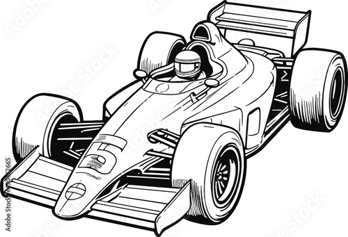 Formula Fast Racing Car