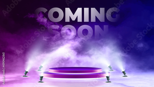 Unveiling Innovation: A Stage Illuminated for the Future.  Lights, Camera, Mystery! A Spotlight Shines on the Next Big Thing!
Get ready for the future with our sleek and modern Coming Soon design.