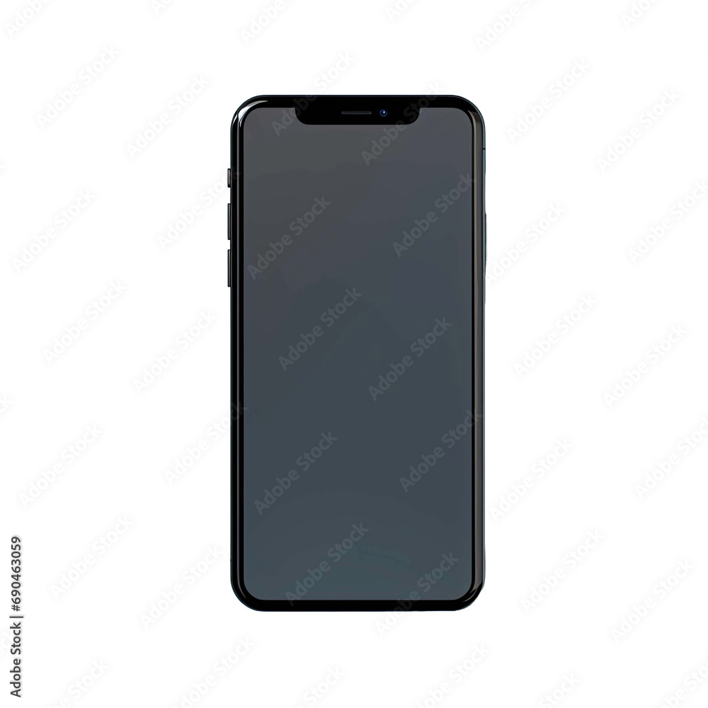 smart phone isolated on empty background smart phone isolated on empty background
