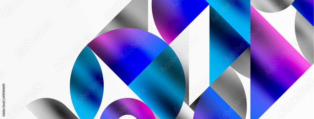 Artistic arrangement of triangles, lines, and circular elements in a mesmerizing geometric mosaic pattern, offering a visually dynamic and captivating composition Artistic arrangement of triangles, lines, and circular elements in a mesmerizing geometric mosaic pattern, offering a visually dynamic and captivating composition