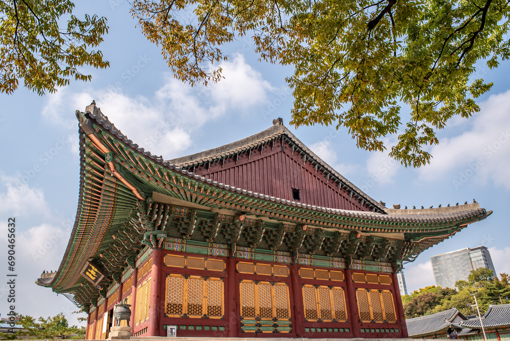 Deoksugung royal palace of Joseon dynasty in Seoul South Korea Deoksugung royal palace of Joseon dynasty in Seoul South Korea